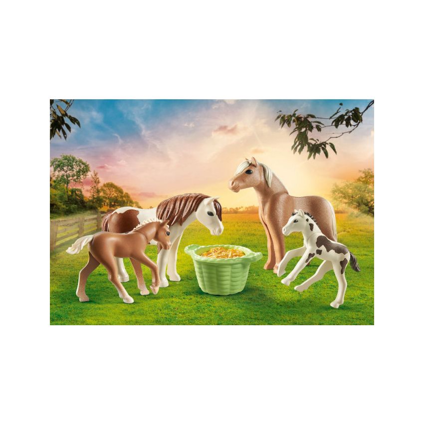 PLAYMOBIL® 71000 - 2 Island Ponys mit Fohlen
