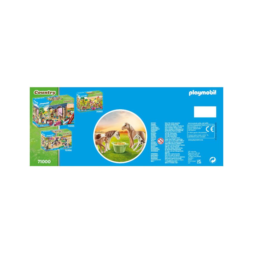 PLAYMOBIL® 71000 - 2 Island Ponys mit Fohlen