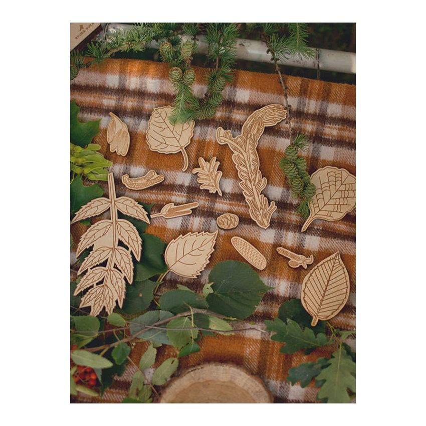 Stuka Puka - Holz Puzzle Erle und Ihre Baumfreunde (deutsch)