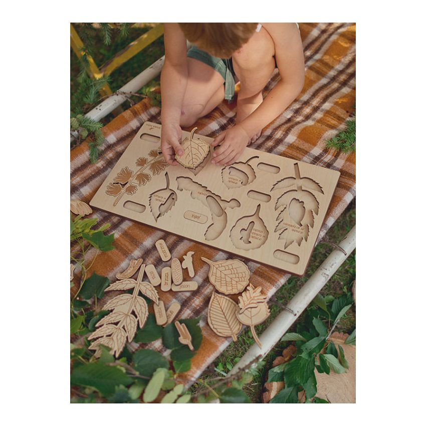 Stuka Puka - Holz Puzzle Erle und Ihre Baumfreunde (deutsch)