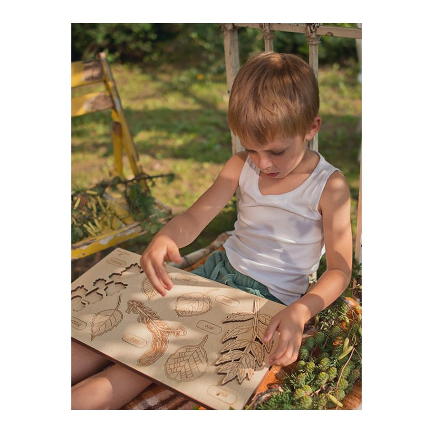 Stuka Puka - Holz Puzzle Erle und Ihre Baumfreunde (deutsch)