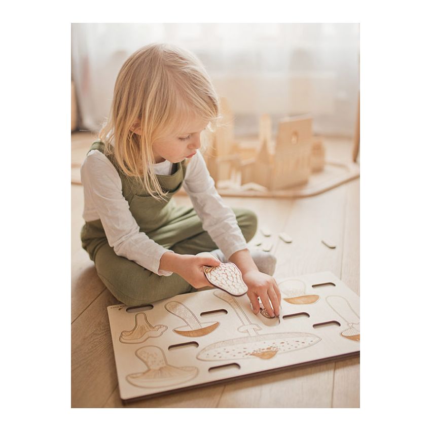 Stuka Puka - Holz Puzzle Pilze (deutsch)