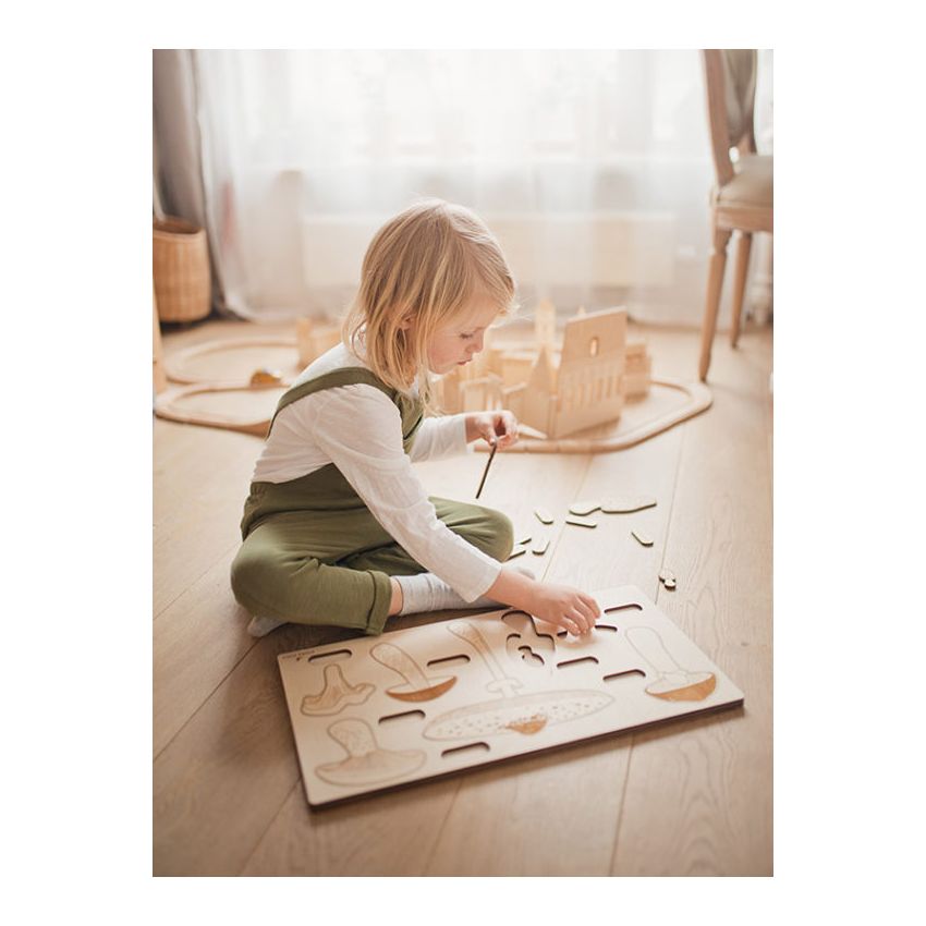 Stuka Puka - Holz Puzzle Pilze (deutsch)