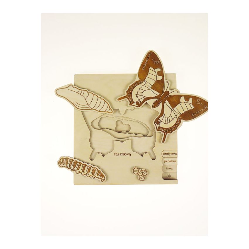 Stuka Puka - Holz Puzzle Schmetterling (deutsch)