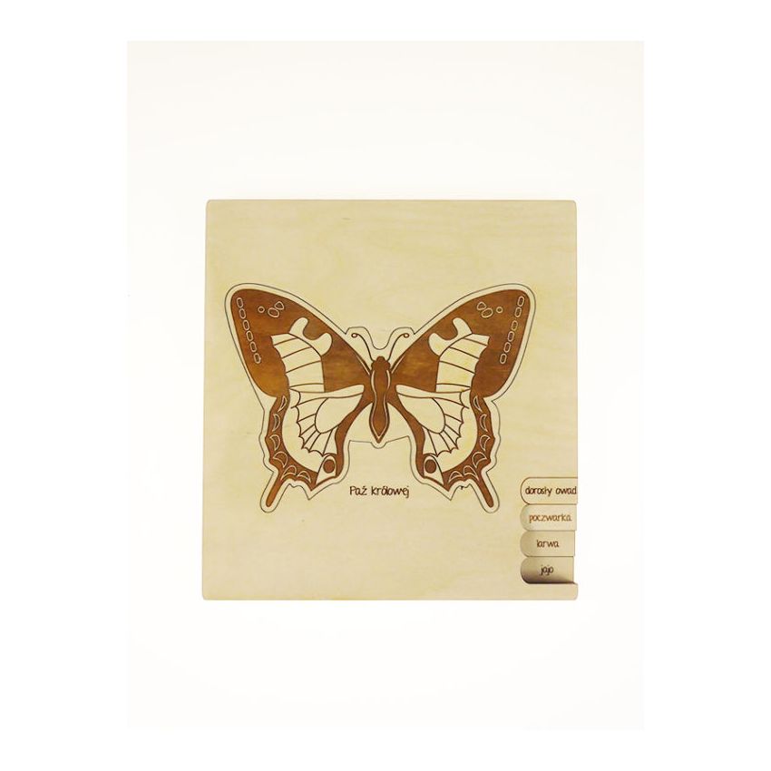 Stuka Puka - Holz Puzzle Schmetterling (deutsch)