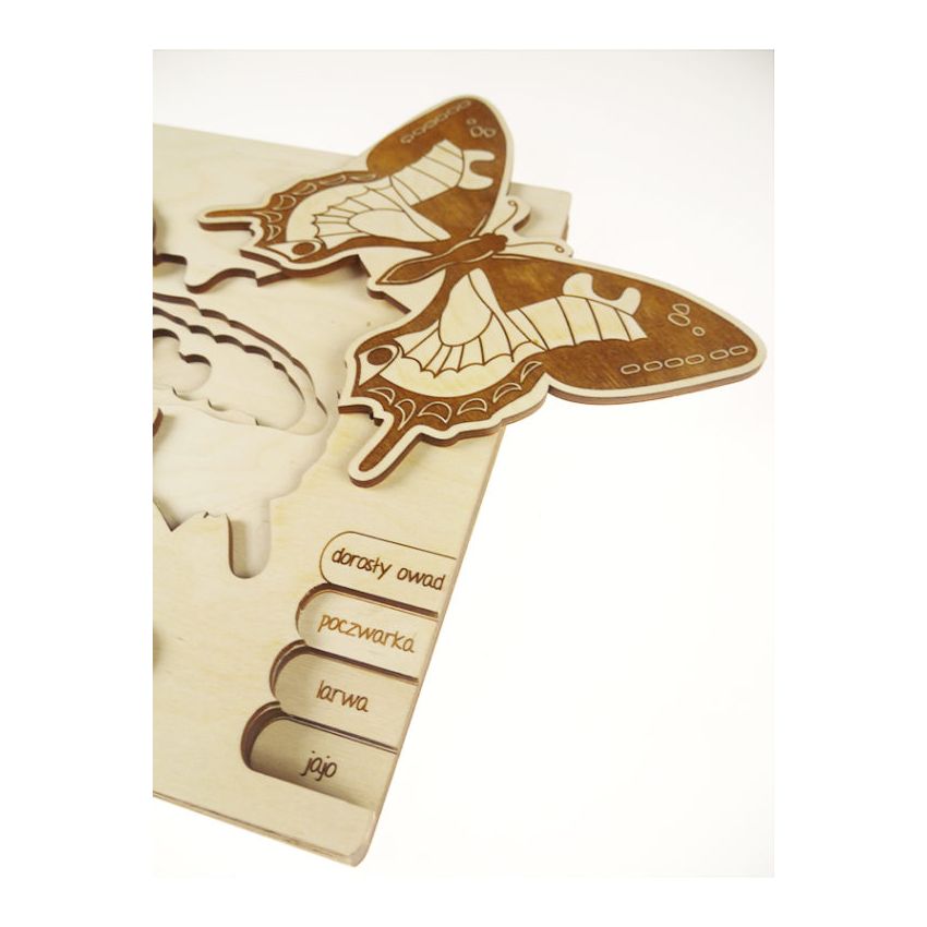 Stuka Puka - Holz Puzzle Schmetterling (deutsch)