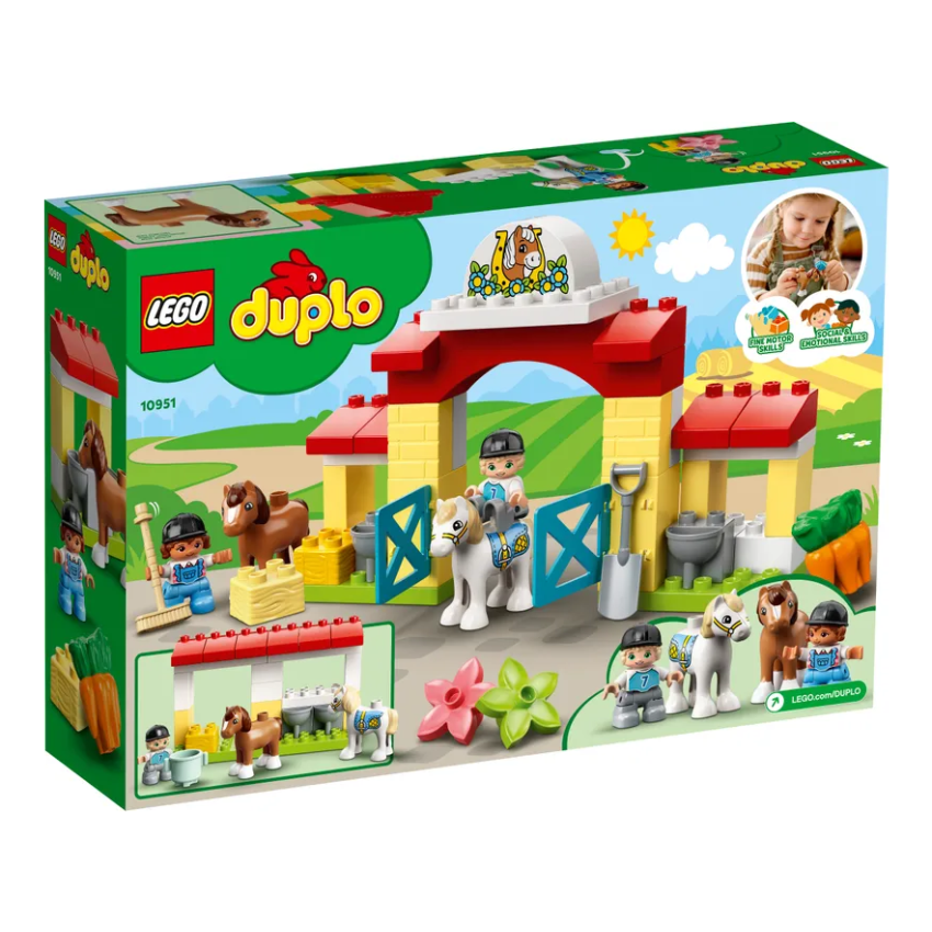 LEGO® Duplo 10951 - Pferdestall und Ponypflege