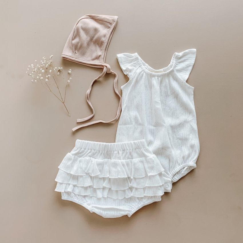 Two Darlings - Body Playsuit Coconut Flutter