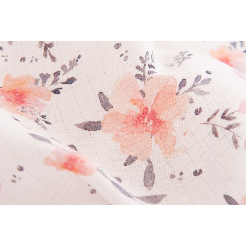 Samiboo - Bambus Muslin 100x100cm In Bloom