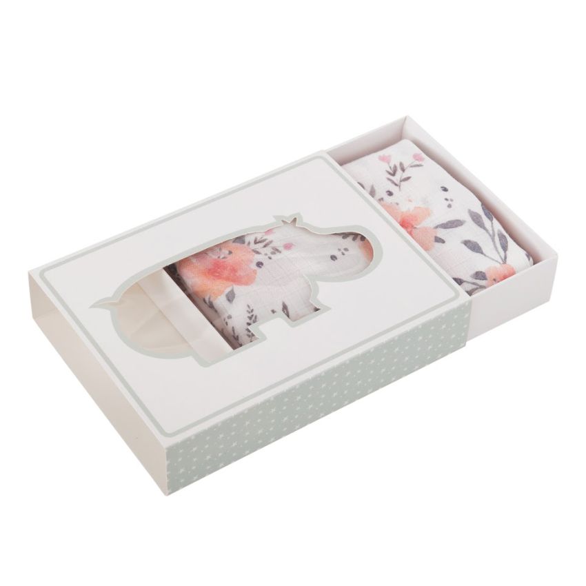 Samiboo - Bambus Muslin 100x100cm In Bloom