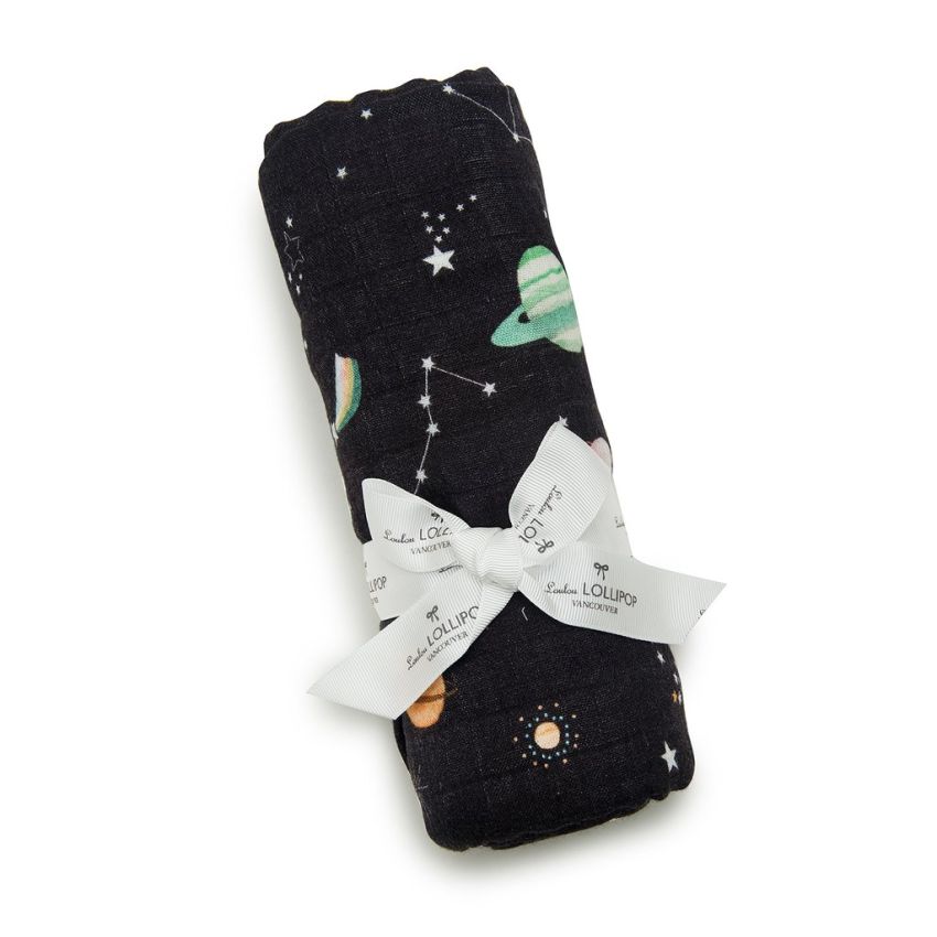 LouLou Lollipop - Muslin Swaddle Planets