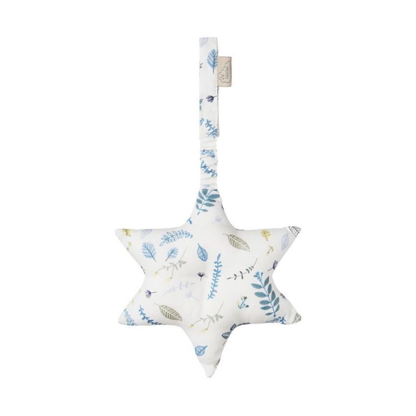 Cam Cam Copenhagen Spielbogen Element Stern pressed Leaves blue