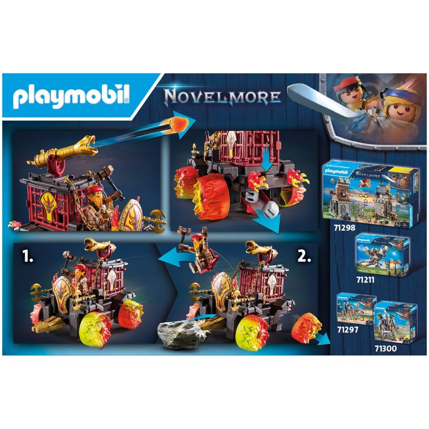 PLAYMOBIL® 71299 - Novelmore Burnham Raiders - Feuerkampfwagen