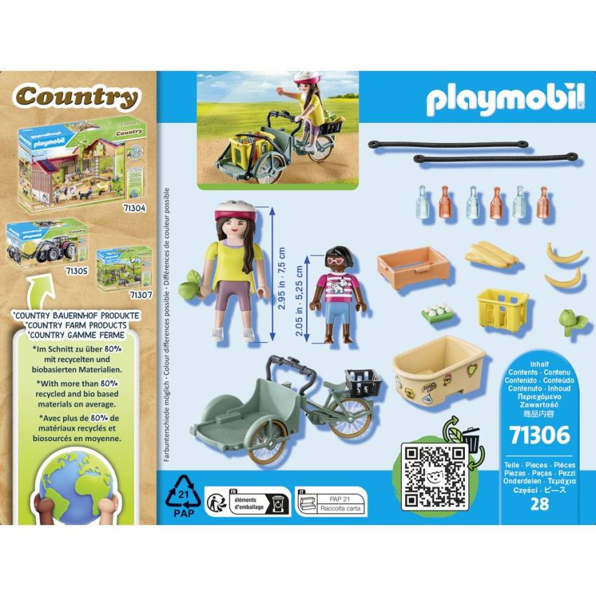 PLAYMOBIL® 71306 - Lastenfahrrad