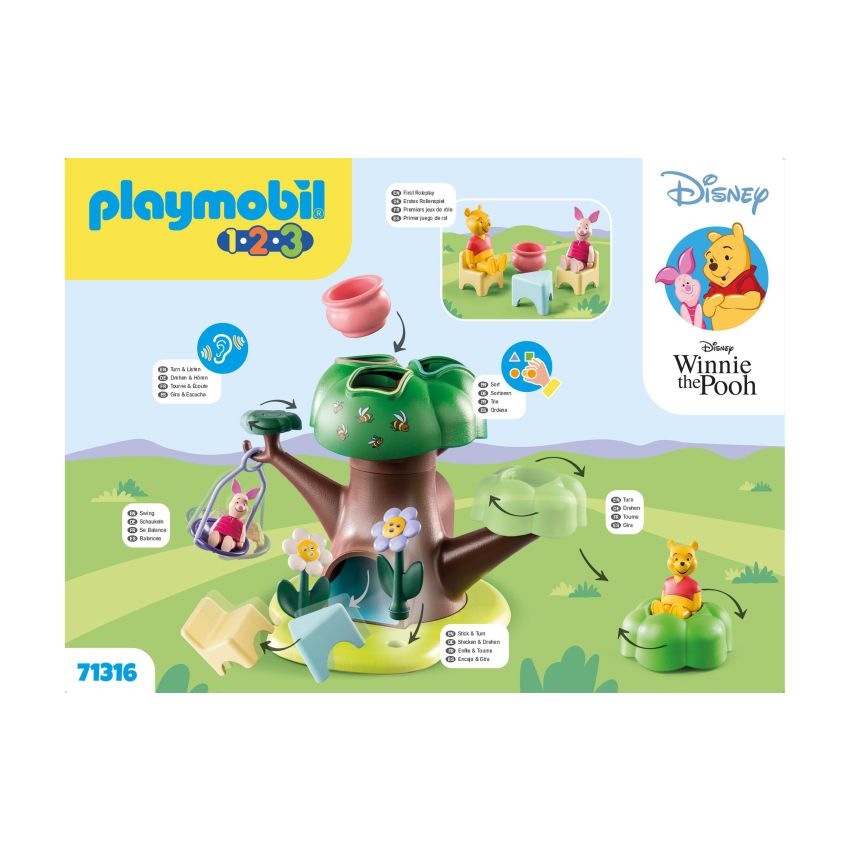 PLAYMOBIL® 71316 - 1.2.3 & Disney: Winnies & Ferkels Baumhaus