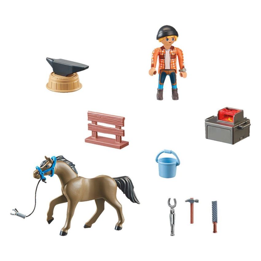 PLAYMOBIL® 71357 - Hufschmied Ben & Achilles