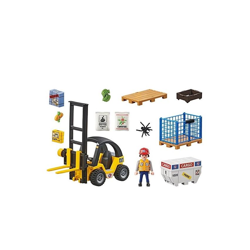 PLAYMOBIL® 71528 - Gabelstapler mit Fracht