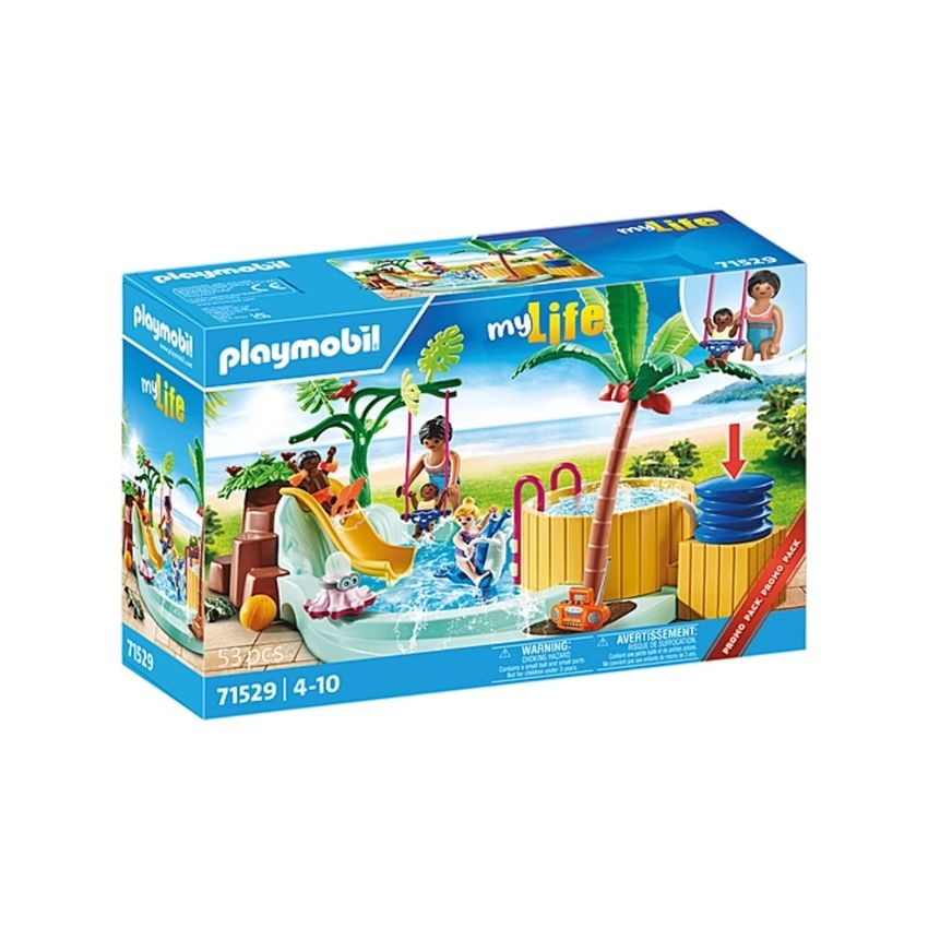 PLAYMOBIL® 71529 - Kinderbecken mit Whirlpool