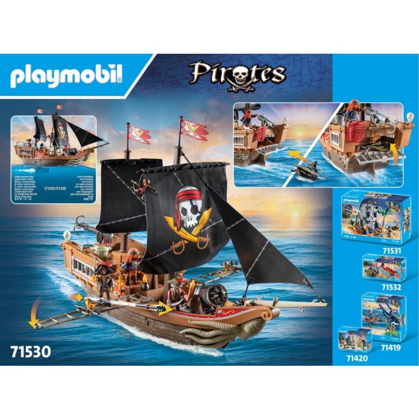 PLAYMOBIL® 71530 - Großes Piratenschiff