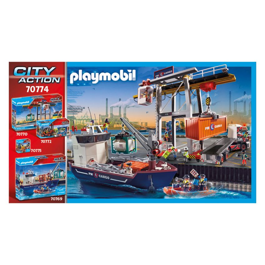 PLAYMOBIL® 70774 - Containerfertigung