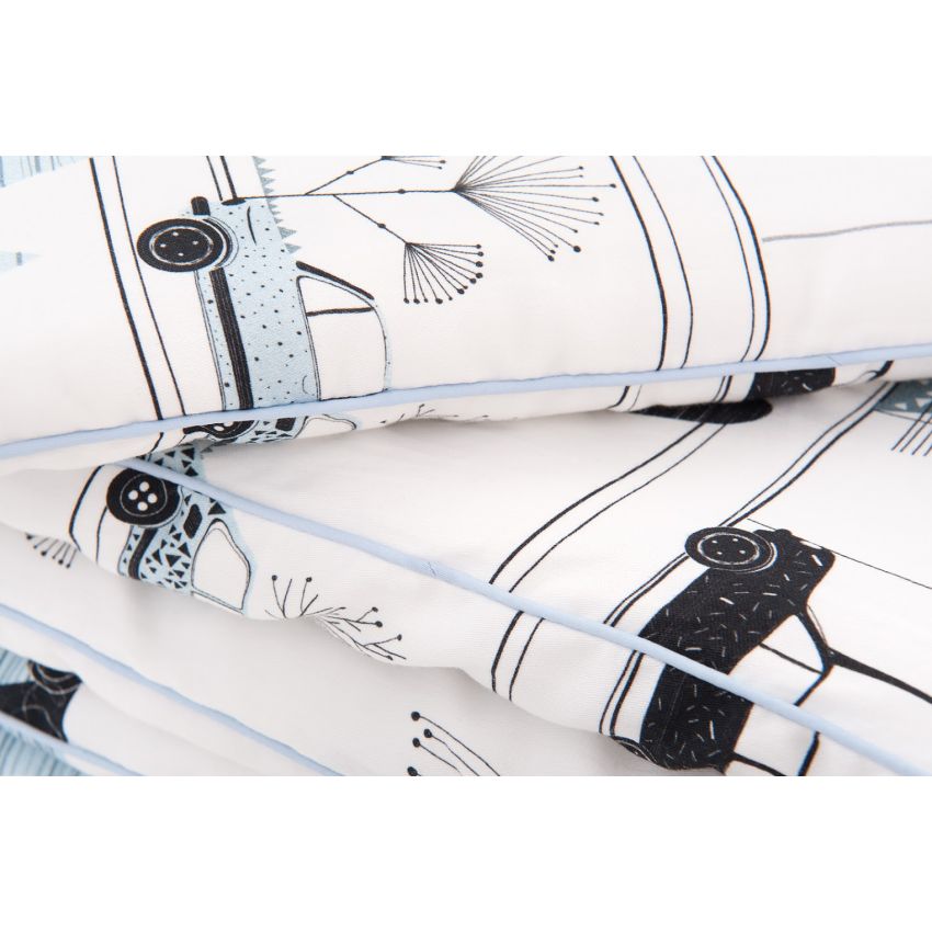 Samiboo - Bettset gefüttert 150 x 120cm Bambino