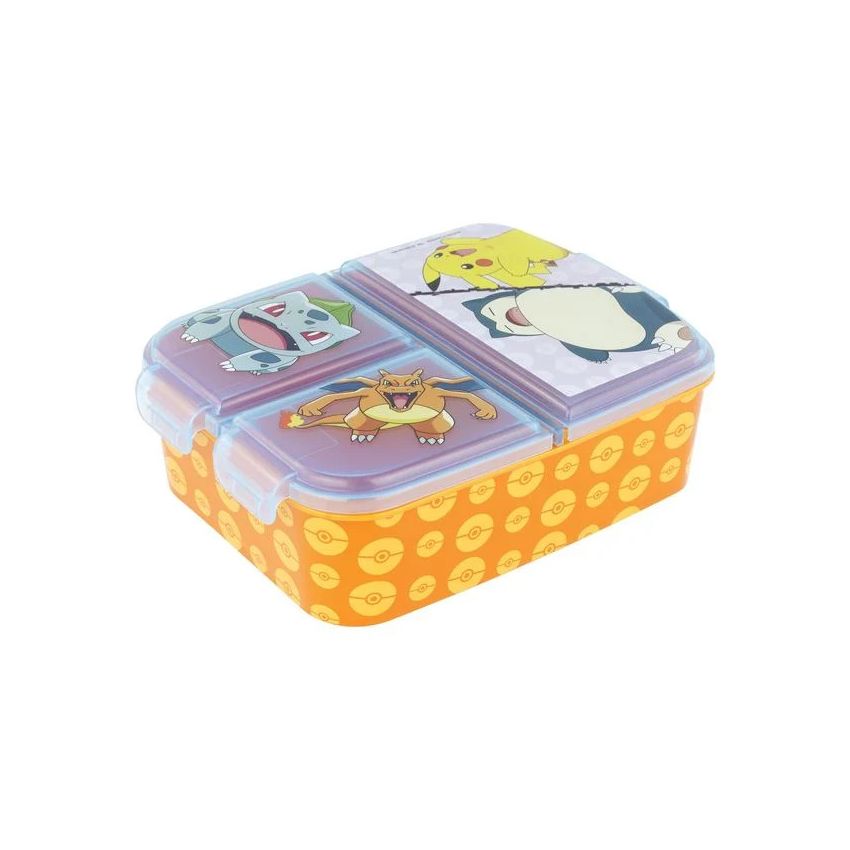 Pokémon Brotdose dreigeteilt