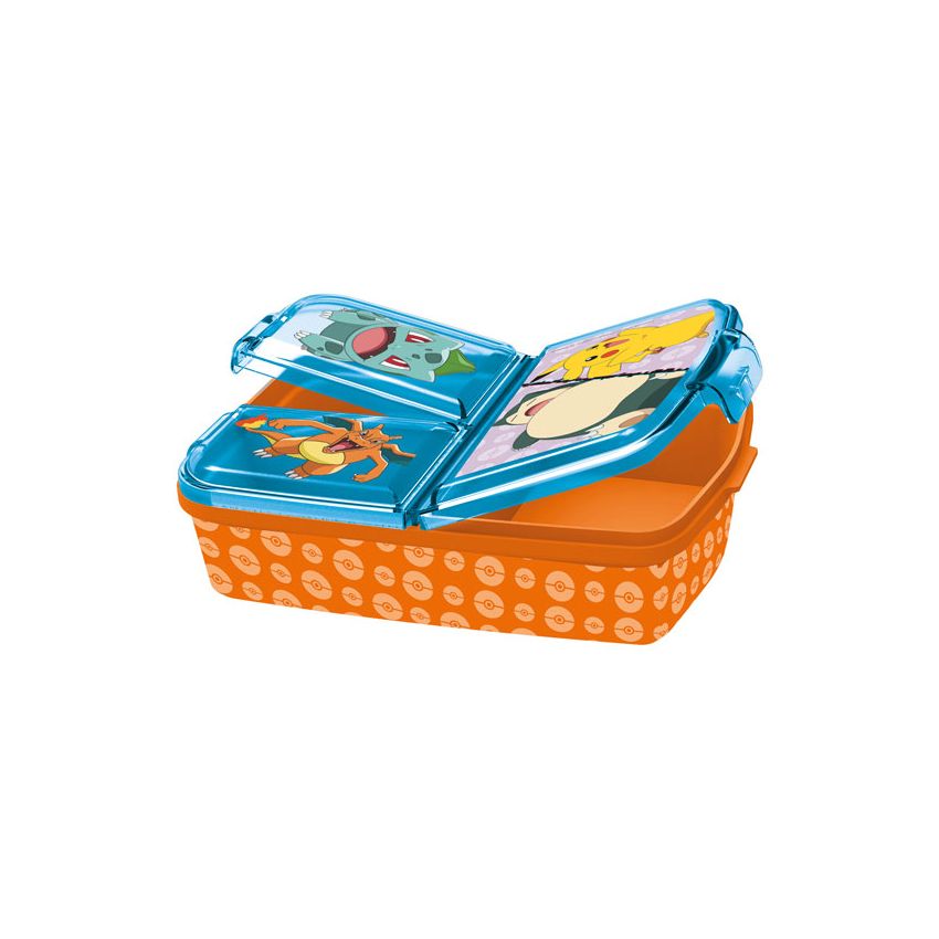 Pokémon Brotdose dreigeteilt