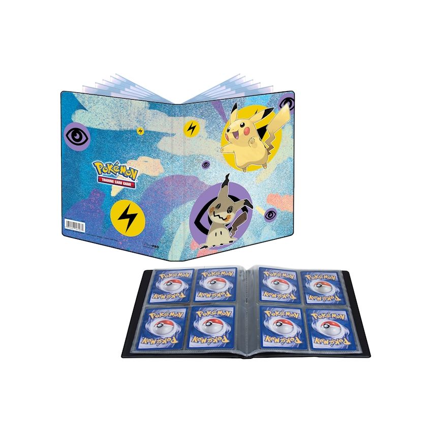 Ultra Pro - Pokemon Pikachu & Mimikyu 4-Pocket Portfolio