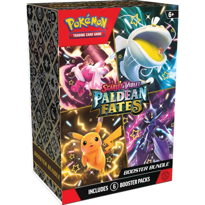 Pokémon Paldeas Schicksale Booster Bundle - Englisch