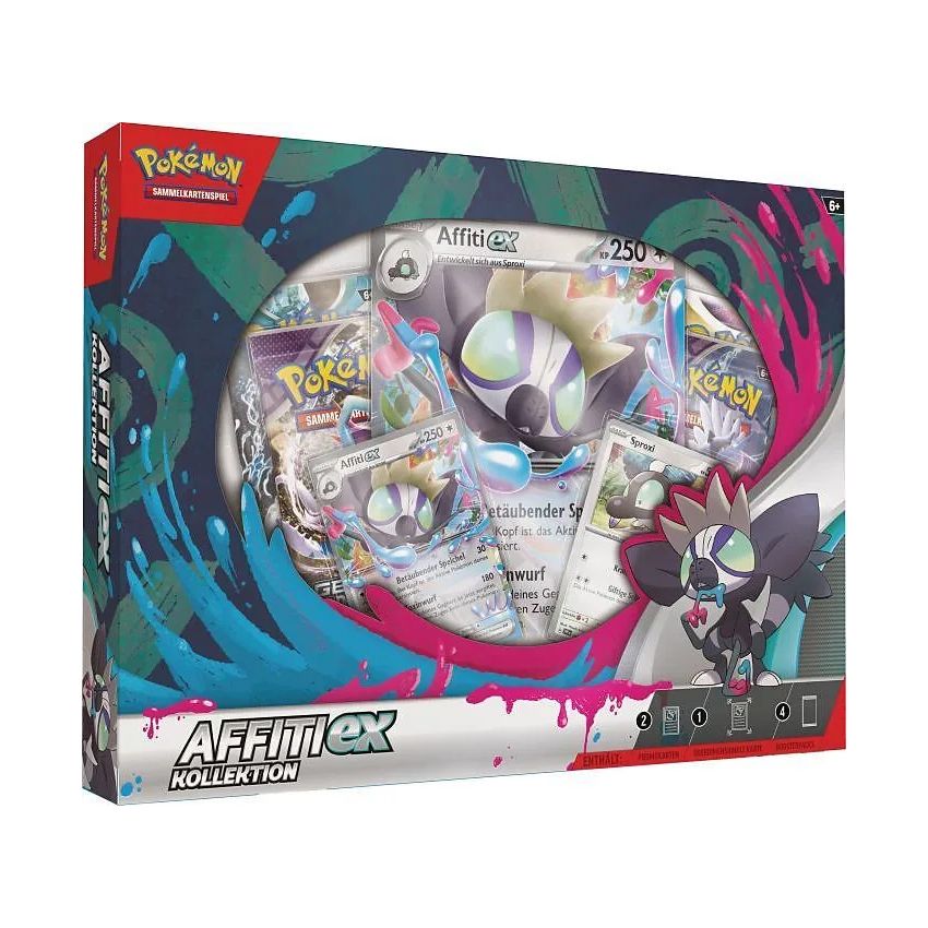 Pokemon Affiti ex Box - Deutsch