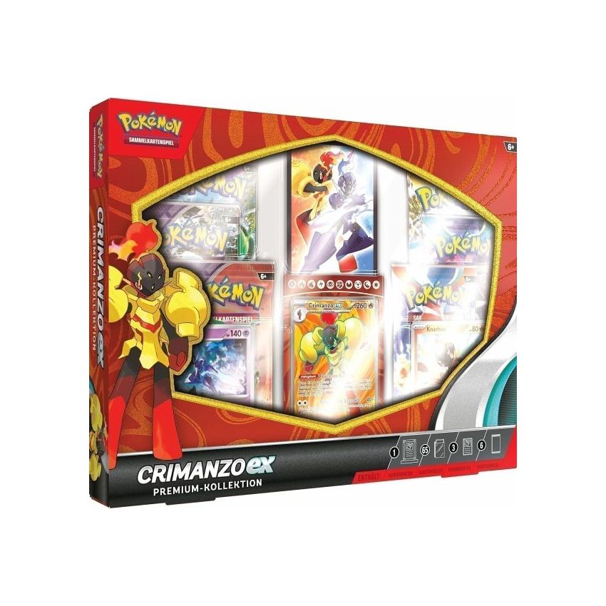 Pokemon Crimanzo EX Premium Kollektion - Deutsch