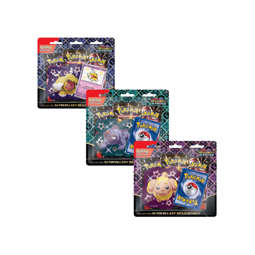 Pokemon Paldea Evolved - 3-Pack Blister Set - Französisch