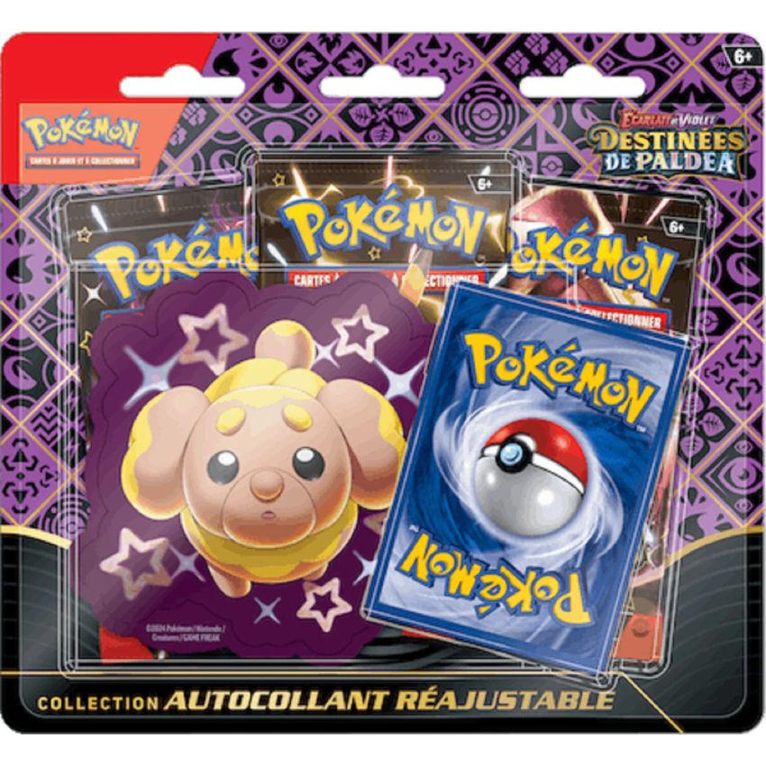 Pokemon Paldea Evolved - 3-Pack Blister Set - Französisch