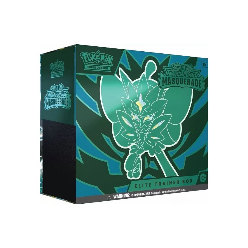 Pokemon Elite Trainer Box Scarlet & Violet Twilight Masquerade - Englisch