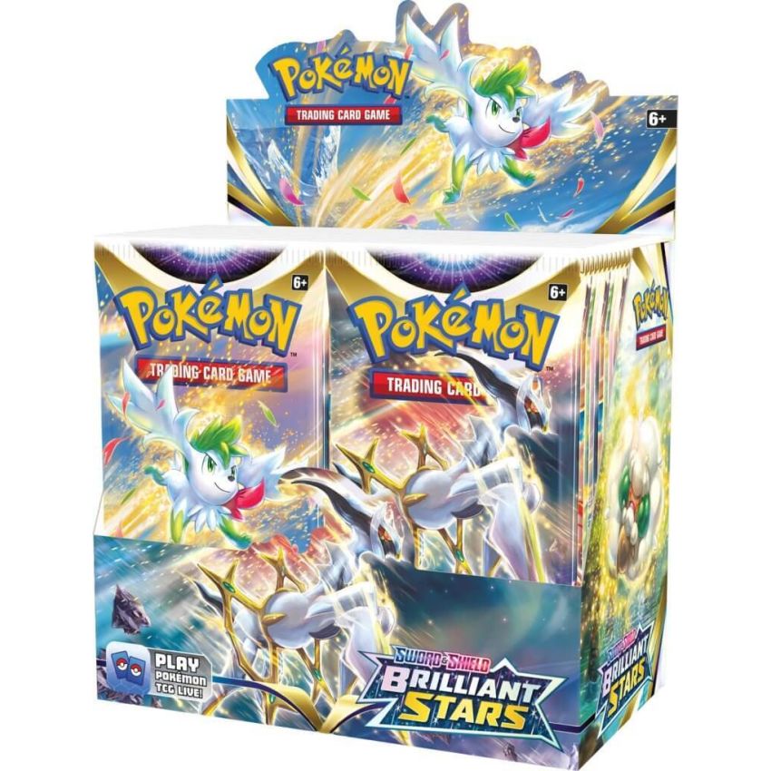 AMIGO - Pokemon SWSH9 Brilliant Stars Booster Blister – Italiensich