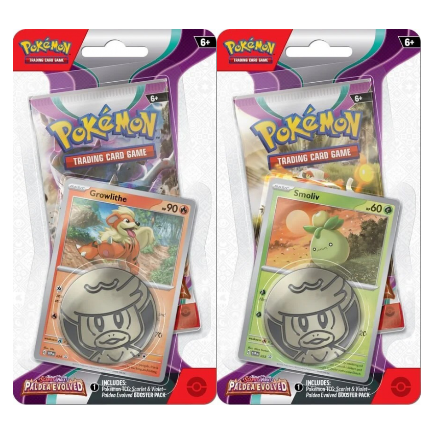 Pokemon Paldea Evolved Checklane Blister Set – Englisch