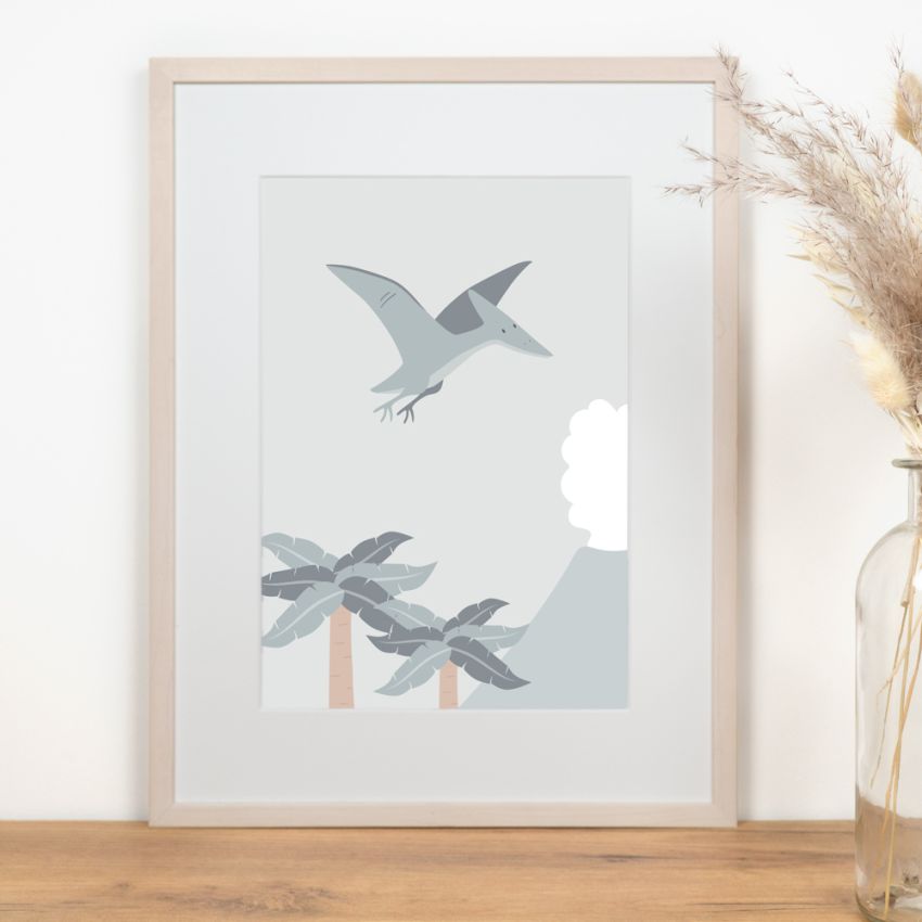 mintkind - Posterset Dinosaurier