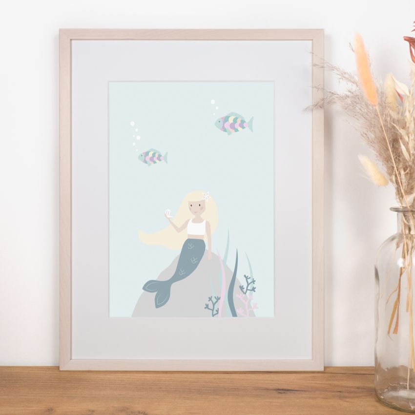 mintkind - Posterset Meerjungfrau