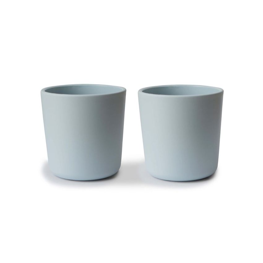 Mushie - 2er Set Trinkbecher Powder Blue