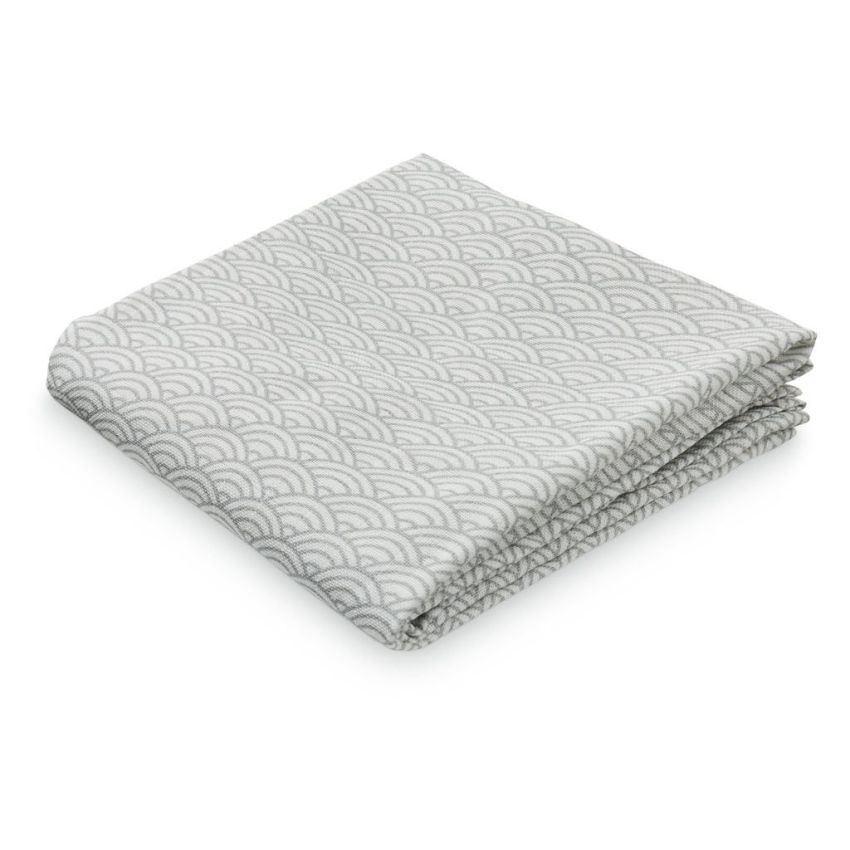 Cam Cam Copenhagen Muslin Grey Wave 70x70
