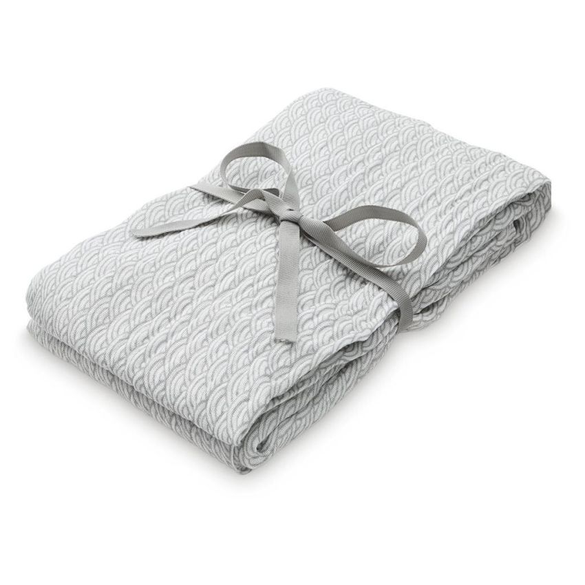 Cam Cam Copenhagen Swaddle Muslin Grey Wave 120x120