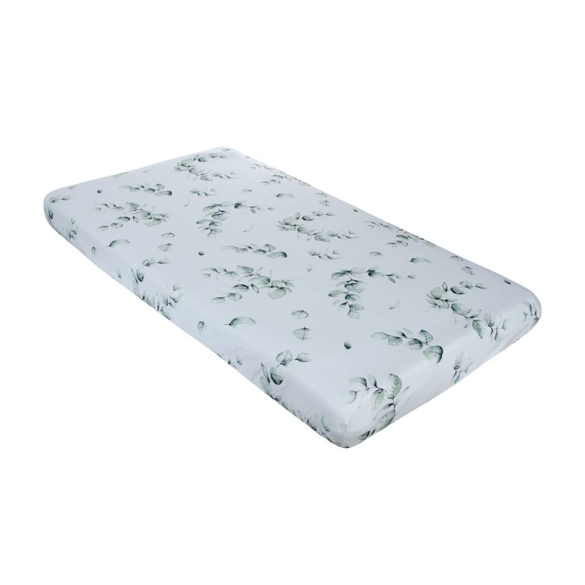 Qbana Mama - Spannbetttuch Eukalyptus