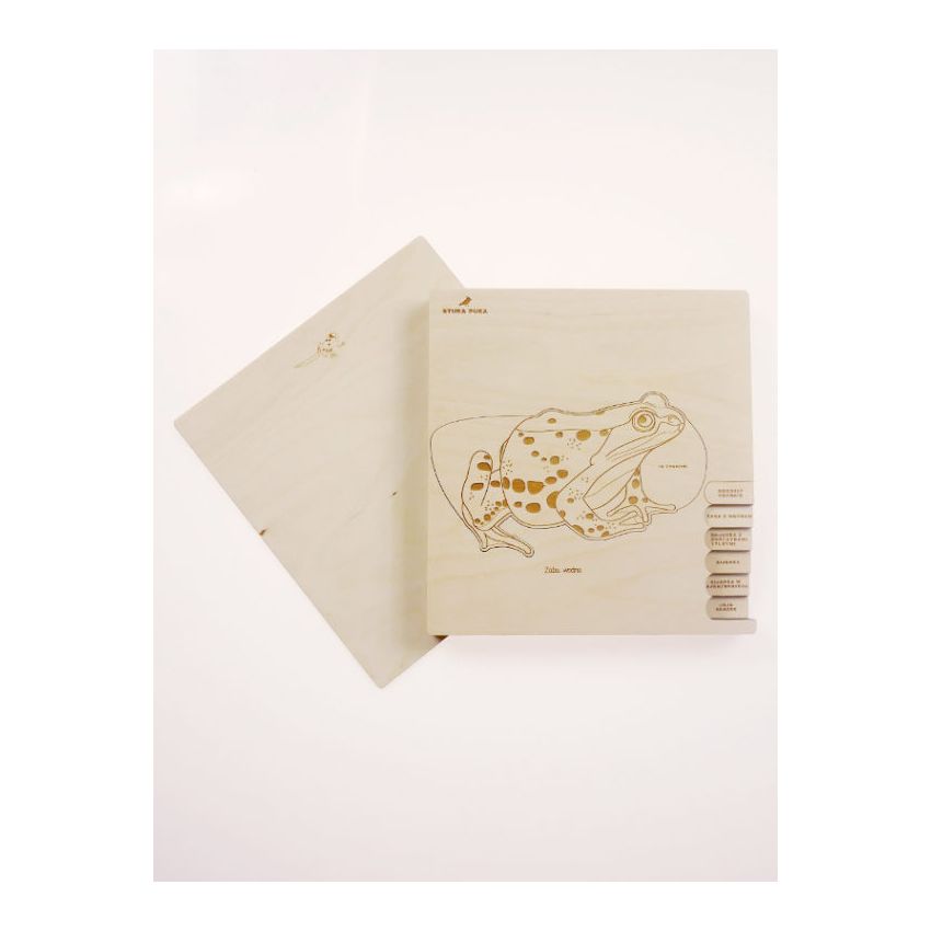 Stuka Puka - Holz Puzzle Teichfrosch (deutsch)