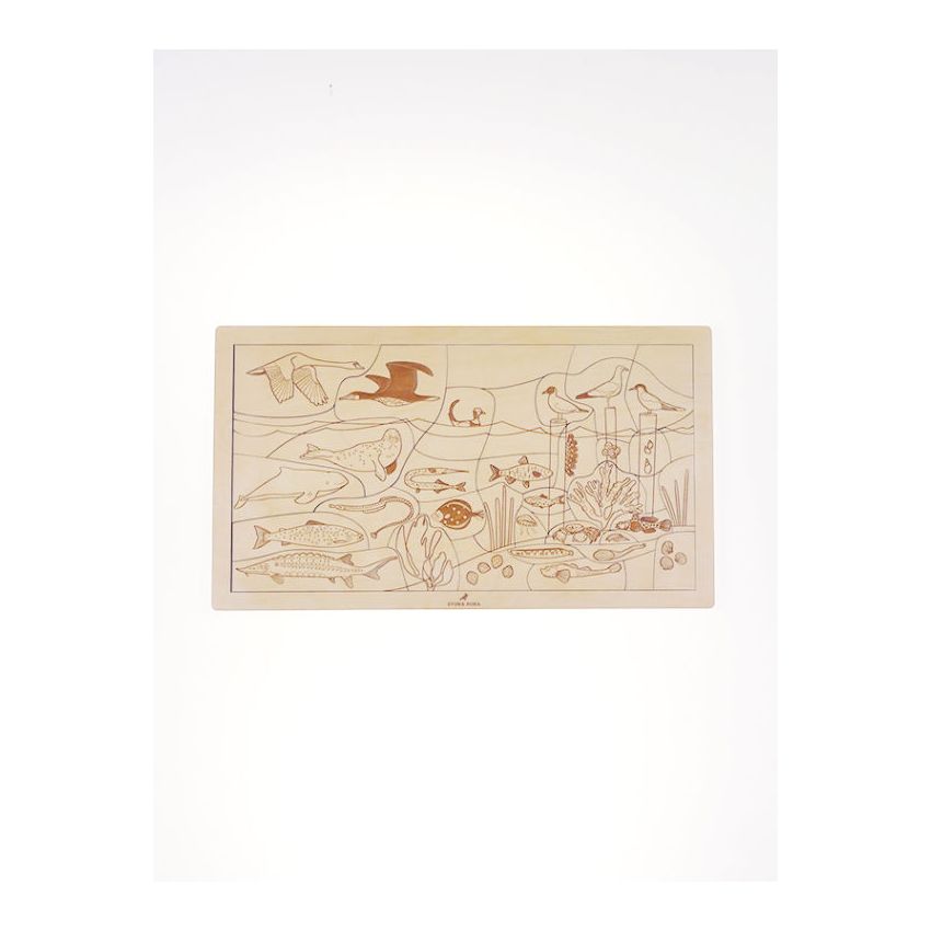 Stuka Puka - Holz Puzzle Unterwasserwelt 