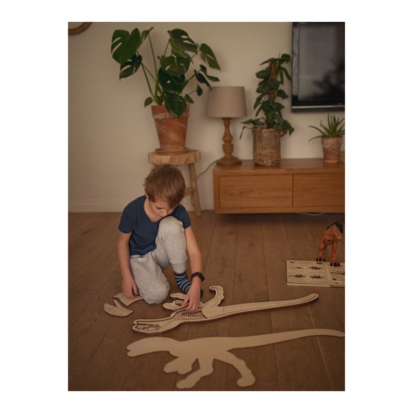 Stuka Puka - Holz Anatomie Puzzle Dinosaurier (deutsch)