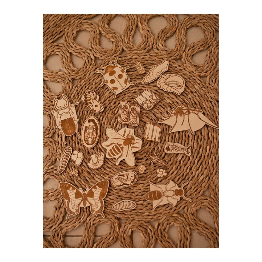 Stuka Puka - Holz Puzzle Hirschkäfer & Freunde (deutsch)