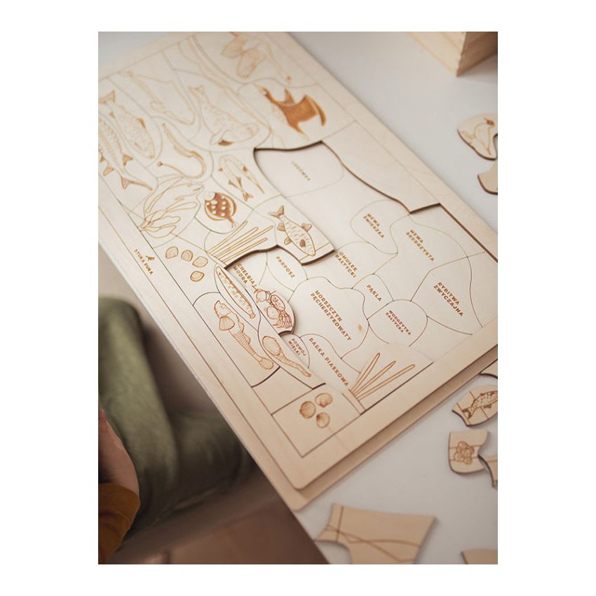 Stuka Puka - Holz Puzzle Unterwasserwelt 