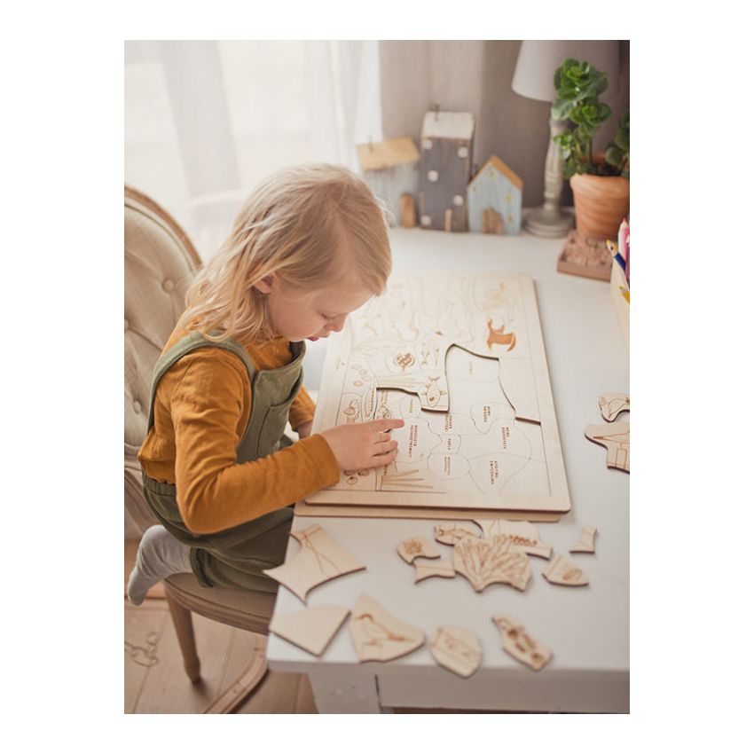 Stuka Puka - Holz Puzzle Unterwasserwelt 