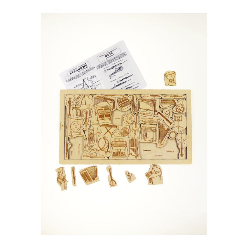 Stuka Puka - Holz Puzzle Instrumente (deutsch)