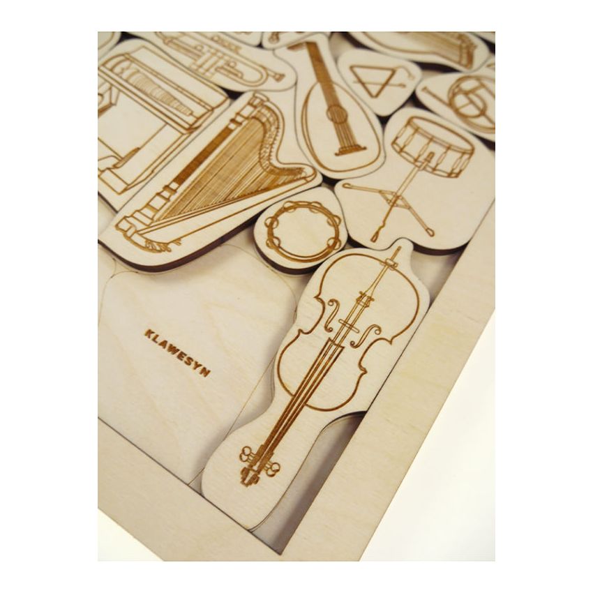 Stuka Puka - Holz Puzzle Instrumente (deutsch)